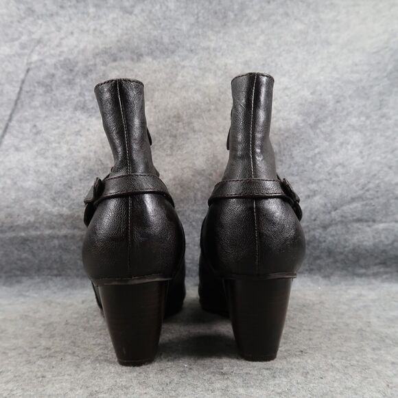 Spring Step Shoes Womens 39 Patrizia Bootie Block Heel Slouchy Leather Fashion - Picture 5 of 16